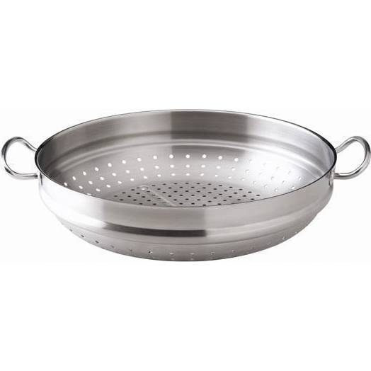 Gőzölhető WOK serpenyőbetét - rozsdamentes acél, 35 cm - Original profi collection® Fissler