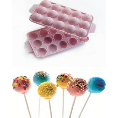 Nyalóka forma - Cake pops