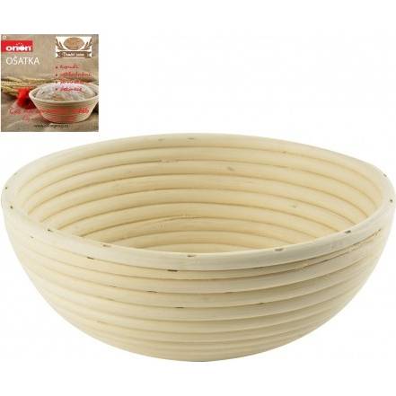 Rattan kenyértartó - kerek 21cm