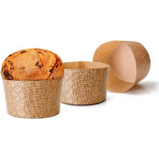 Papír muffinok Panettone-hoz 5db per 500g