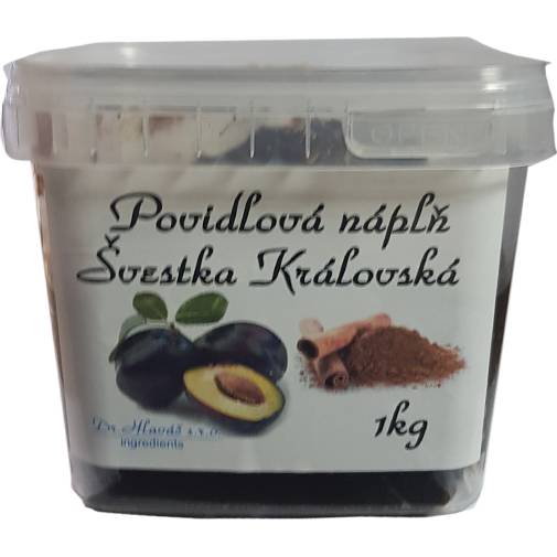 ŠVESTKA Royal lekvár töltelék + fahéj/rum 1kg