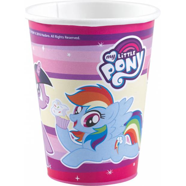 Papírpoharak My Little Pony 8db 250ml