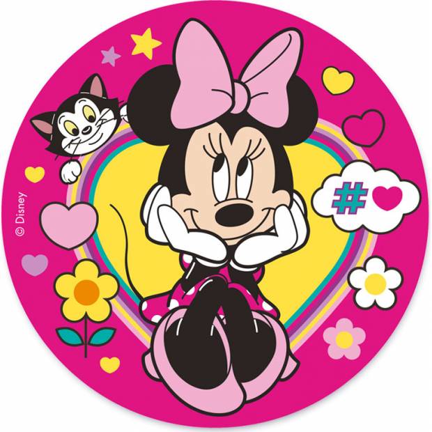 Ehető papír álmodozó Minnie 20cm