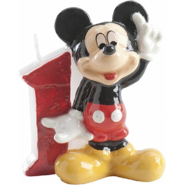 Torta gyertya Mickey 6,5cm szám 1