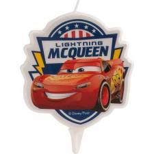 Torta gyertya Cars 7,5cm Mcqueen torta gyertya