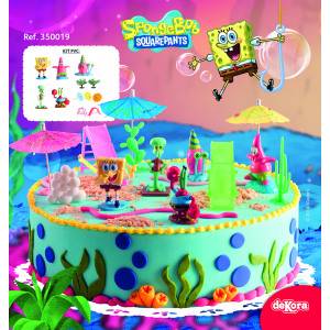 Spongyabob egész város torta figura