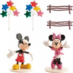 Mickey és Minnie torta figura