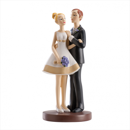 Esküvői torta figura 16cm