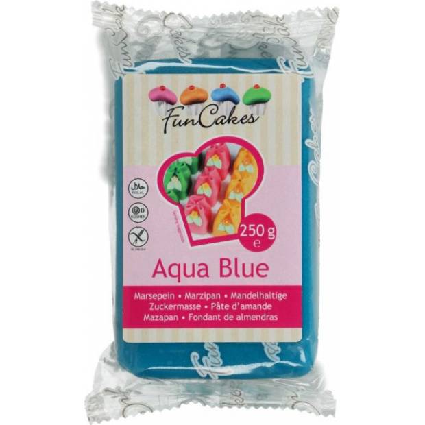 Kiváló marcipán 1:5 Aqua Blue 250g