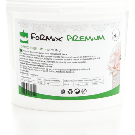 Formix-Prémium - Vaníliás massza (4 kg) 0006