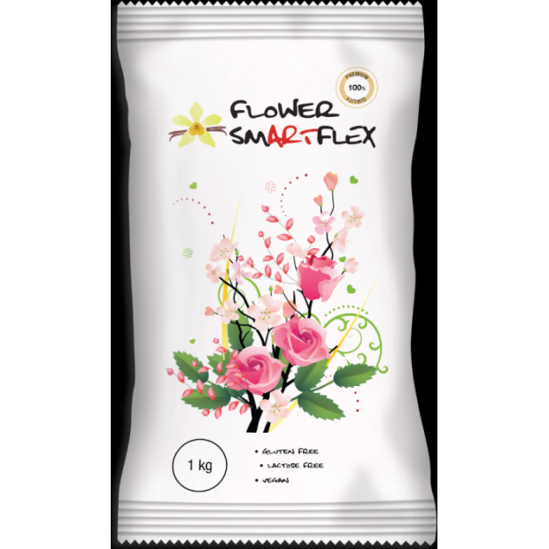 Smartflex Flower Vanília 1 kg zsákban (virág modellező anyag) 01118 dortis