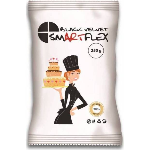 Smartflex Black Velvet Vanília 0,25 kg zsákban 0150 dortis