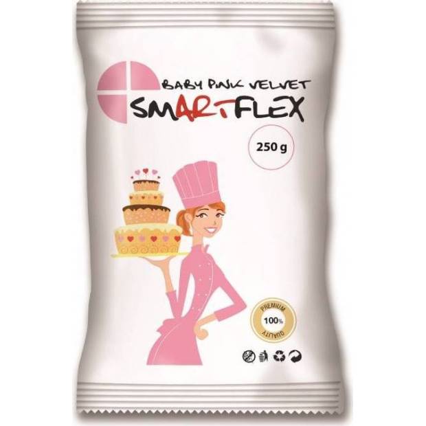 Smartflex Baby Pink Velvet Vanília 0,25 kg zsákban 0162 dortis