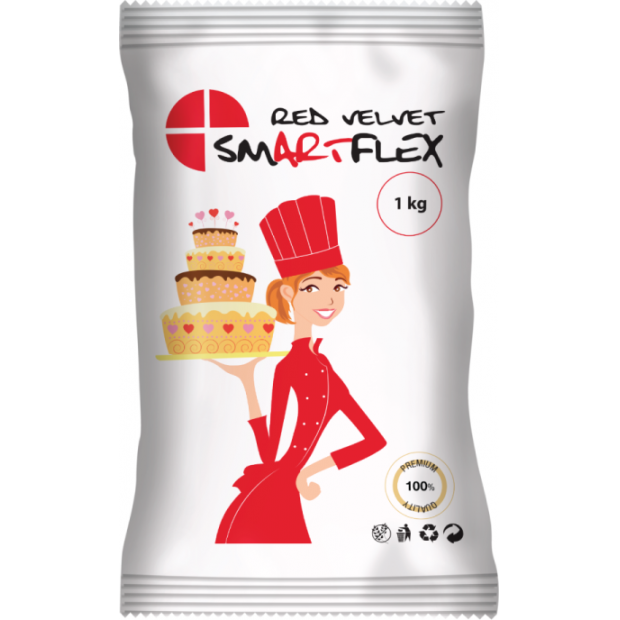 Smartflex Red Velvet Vanília 1 kg zsákban 0301 dortis