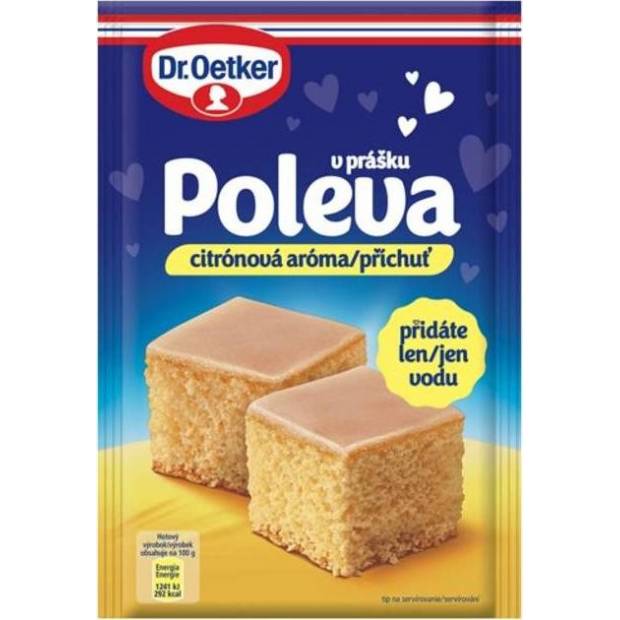 Dr. Oetker cukormázpor citrom ízű (100 g) DO0025 dortis