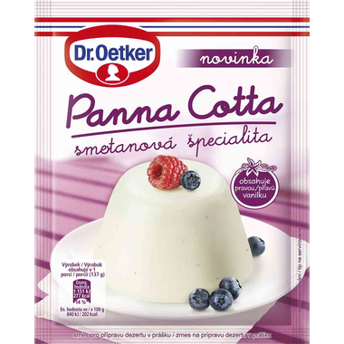 Dr. Oetker Panna Cotta vaníliával (50 g) DO0051 dortis