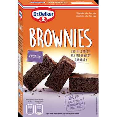 Dr. Oetker csokoládé Brownie (400 g) DO0066 dortis