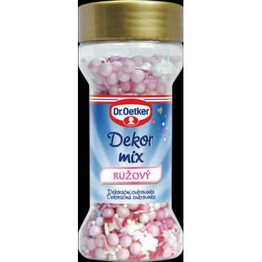 Dr. Oetker Dekor mix rózsaszín (50 g) DO0033 dortis