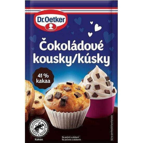 Dr. Oetker csokoládédarabok 41% (70 g)