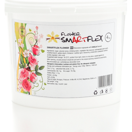 Smartflex Flower Vanilla 4 kg (virágkészítéshez való modellező anyag) 0081 dortis