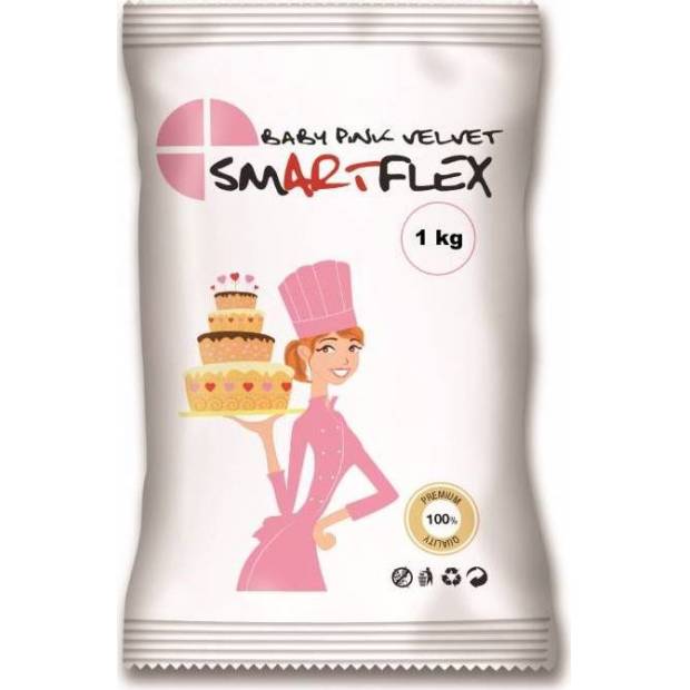 Smartflex Baby Pink Velvet Vanília 1 kg zsákban 0305 dortis