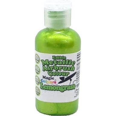 Airbrush festék gyöngyházfényű Magic Colours (55 ml) Lemongrass ABMLMG dortis