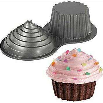 Sütőforma hatalmas cupcake - tortaforma 39x21x9cm, 2,4l