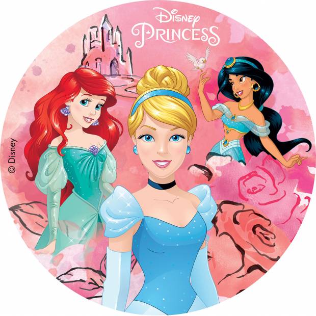 Fondant lap Disney hercegnők 20cm