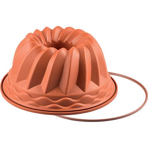 Szilikon forma klasszikus bundt torta 25x28cm 2200ml Gugelhupf