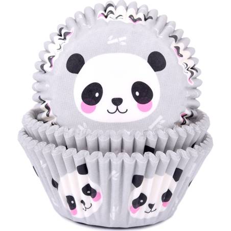 Panda muffin kosarak 50x33 mm - House of Marie