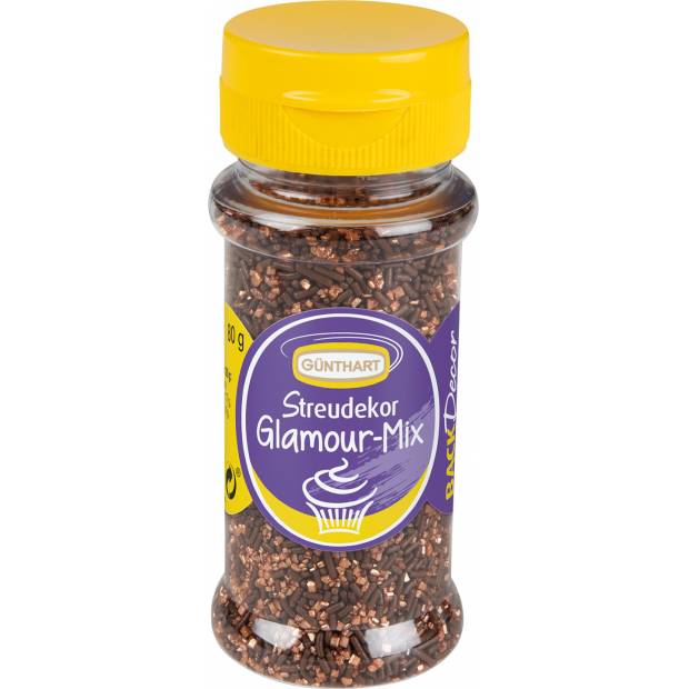 Cukros dekorációs glamour mix 80g