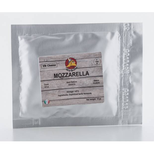 Mozzarella starterkultúra 10 liter tejhez