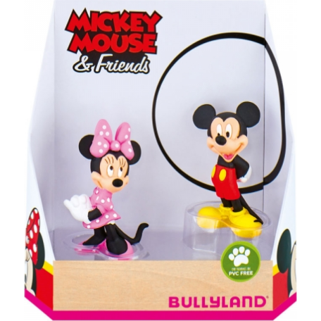 Mickey és Minne torta figurakészlet 2db