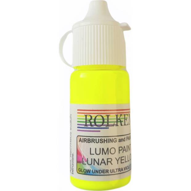 Neon fluoreszkáló zseléfesték 15ml Lunal sárga