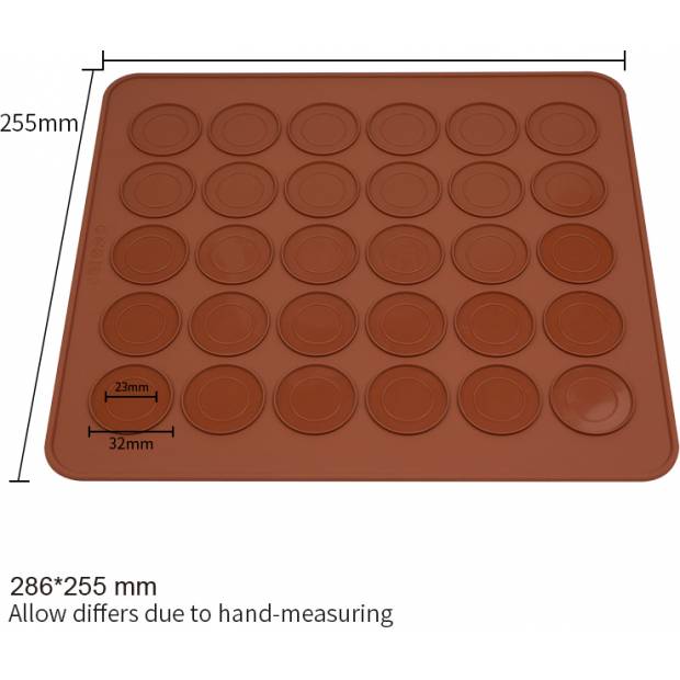 Szilikon forma makarónikhoz 28x25cm