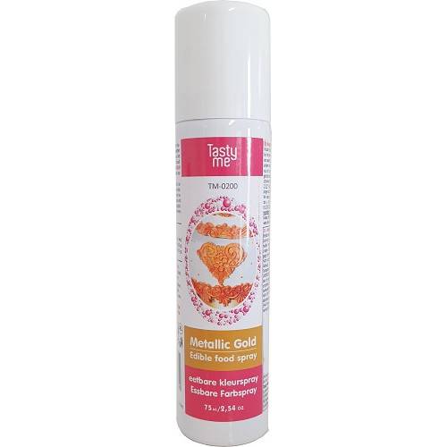 Fémszínű arany spray, 75ml