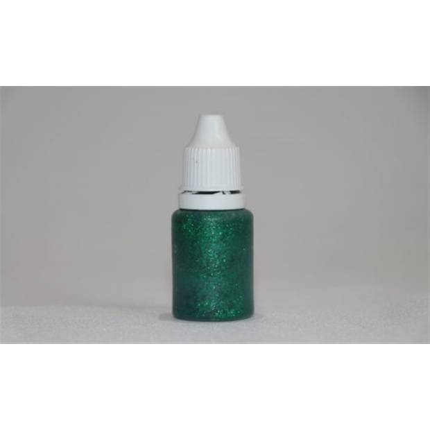 Glitter felület gél Luster Paint 15ml Smaragdzöld