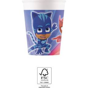 Papírpoharak 200ml PJ Masks