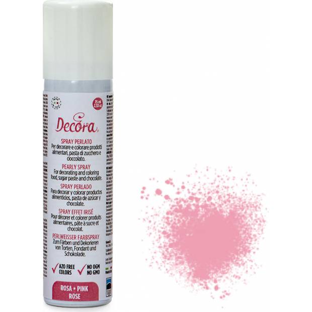 Spray gyöngyházfényű rózsaszín 75ml