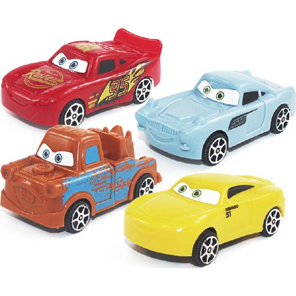 Torta figurák Cars 4db