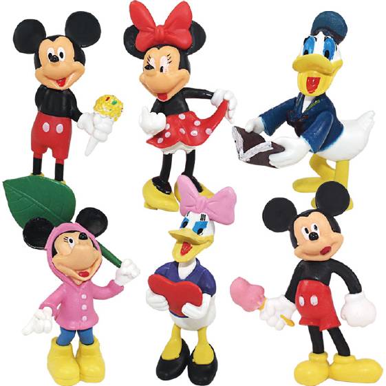 Disney torta figurák 6db