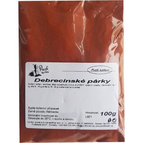 Debreceni kolbász (100g) fűszerek