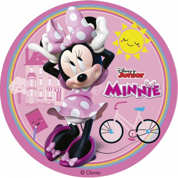 Fondant papír Minnie 15,5cm