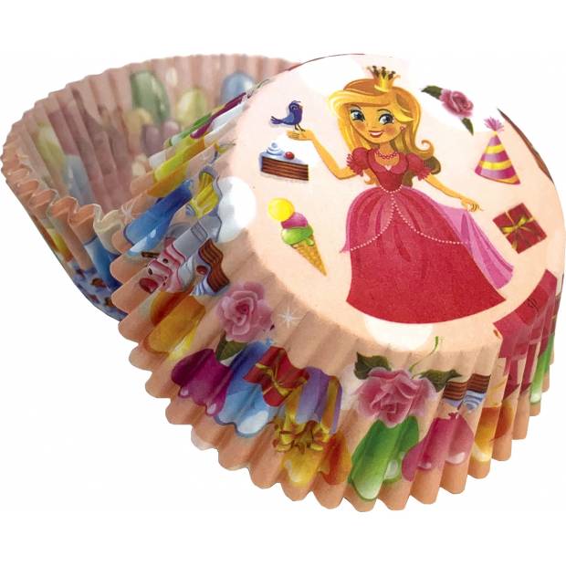 Princess muffin kosarak (50 db)