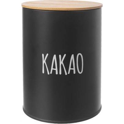 Kakaós doboz BLACK átmérő 11 cm