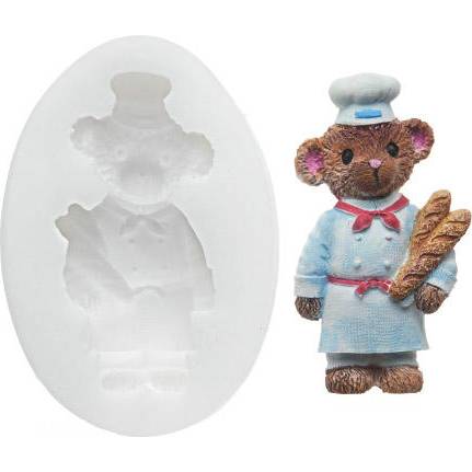 Szilikon forma Baker Bear 7cm