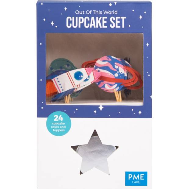 Cupcake szett univerzum, 24db