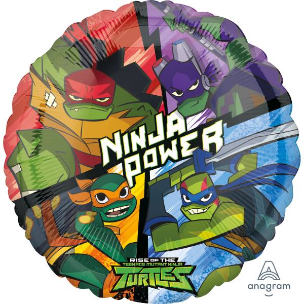 Fólialufi 43cm Ninja Turtles léggömb