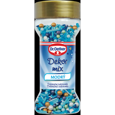 Dr. Oetker dekor mix kék 50g