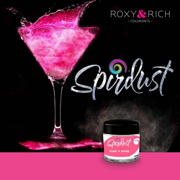 Fém italfesték Spirdust pink 1,5g